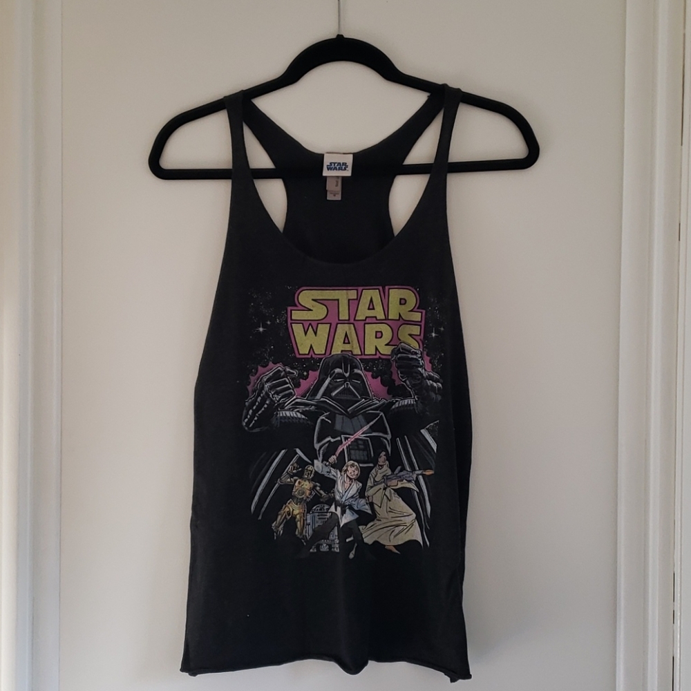 Star Wars racerback tank top